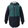 softshell bunda jednobarevna zelena 1