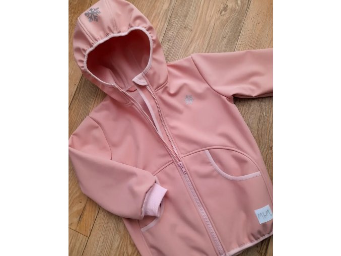 BABY SOFTSHELL PINK JAC