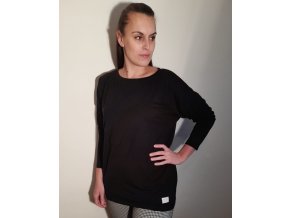 BLACK LONG T