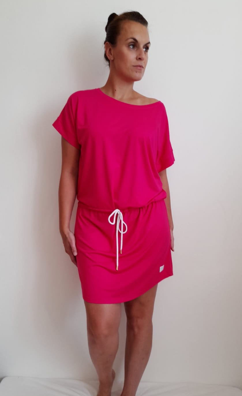 DRESS PINK SUMMER Velikost: XL