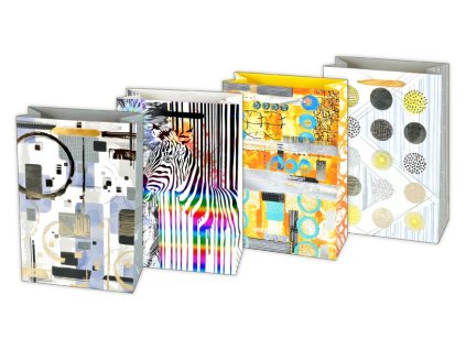 Dárková taška 23x34x10 L LUX mix č.37