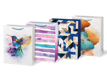 Dárková taška 26x34x14, mix č.93