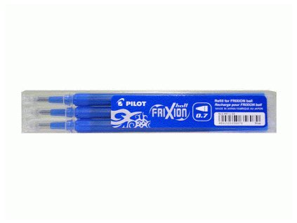 Náhradní náplň pro rollery Frixion 0,7 mm modrá - 3 ks