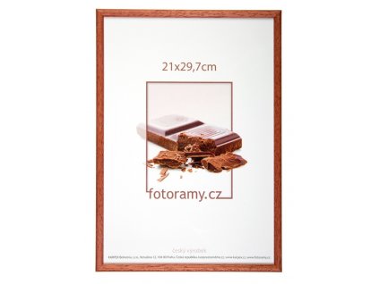 Dřevěný 9x13 mahagon