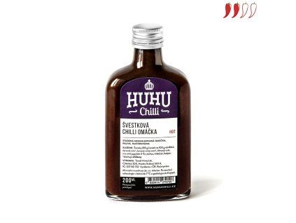 Švestková chilli omáčka - hot (100ml)