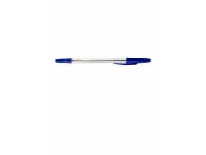Jednorázové kuličkové pero Corvina modrá