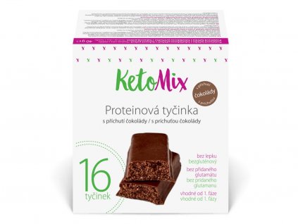 Proteinové tyčinky s příchutí čokolády 40 g