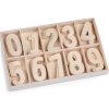 Dřevěná čísla 50 ks