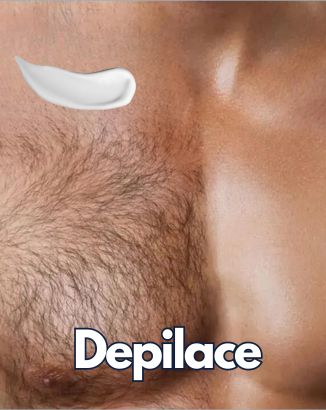 Depilace - hladká pokožka na hrudníku