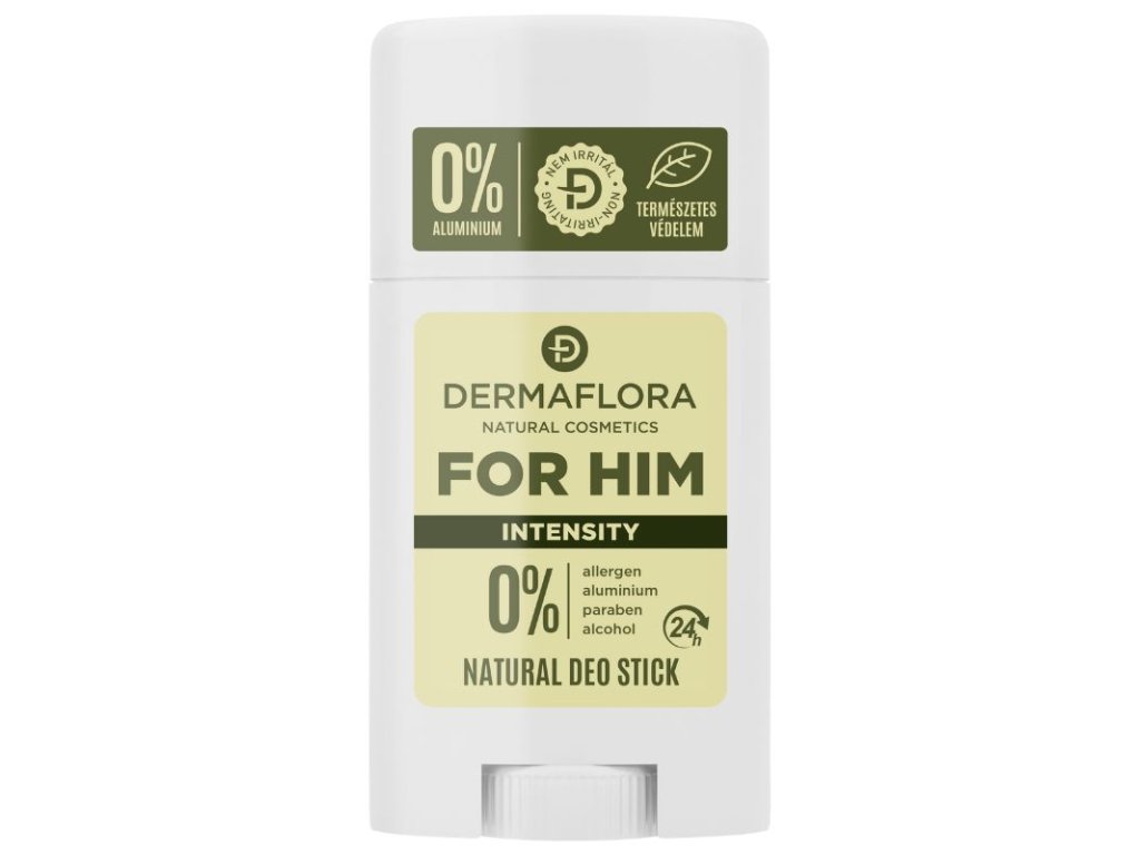 DERMAFLORA FOR HIM tuhý antiperspirant INTENSITY