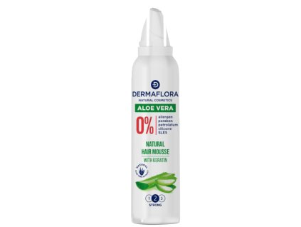 378 dermaflora pena na vlasy s aloe vera