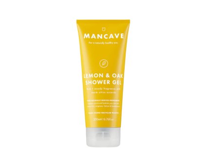 MANCAVE sprchový gél citrón a dub 200ml tuba
