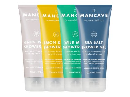 MANCAVE Aromatherapy 2 set sprchových gélov