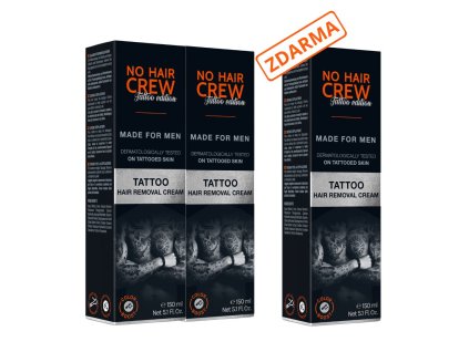 No Hair Crew TATTOO DUOPACK + 1 AJÁNDÉK