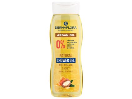 357 dermaflora prirodny sprchovy gel s arganovym olejom a medom