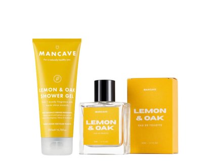 MANCAVE CITRÓN és DUB - Eau De Toilette és tusfürdő szett