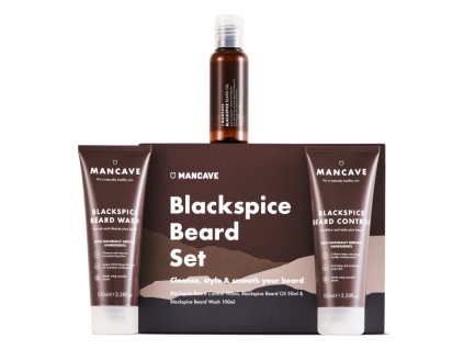 MANCAVE szakáll- és bajuszápoló készlet