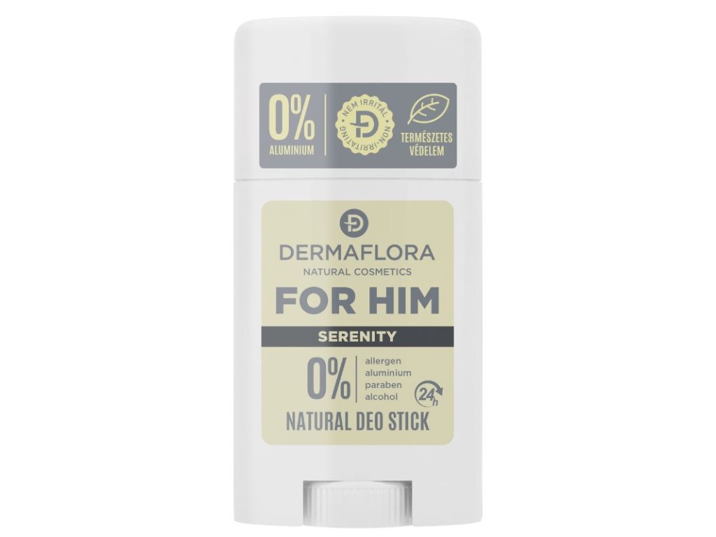 DERMAFLORA FOR HIM antyperspirant w kostce SERENITY