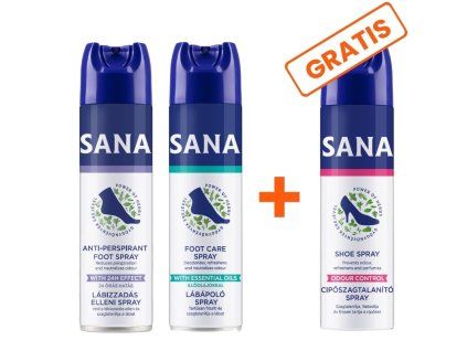 SANA ZESTAW Zdrowe Stopy 2+1 GRATIS