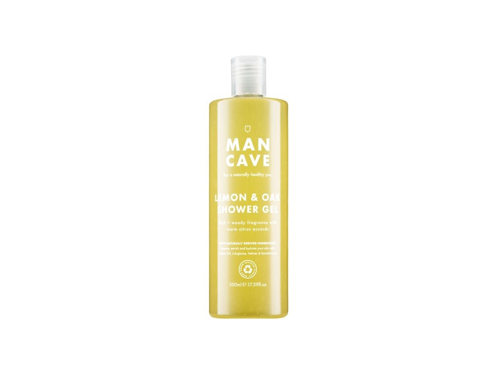 MANCAVE sprchový gél Citrón a dub 500ml