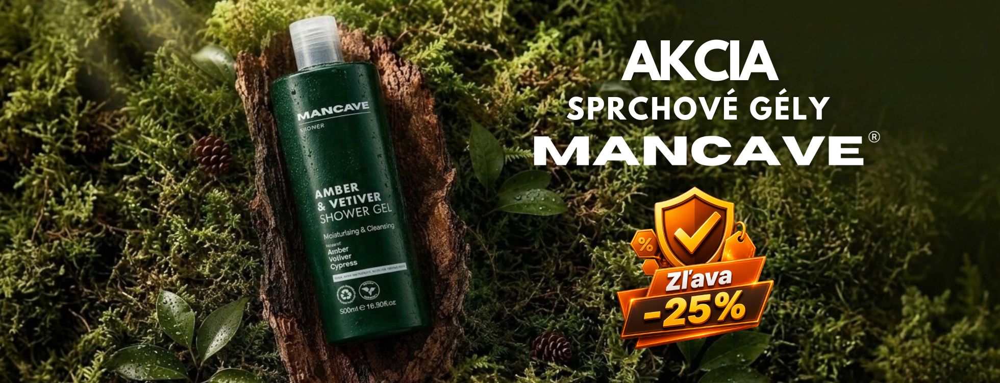 Produkty AMBER a VETIVER