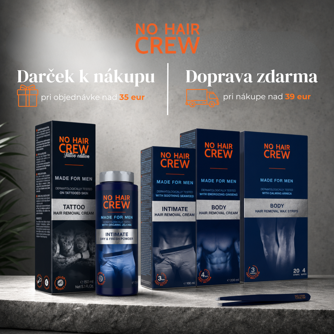 Produkty NHC plus informácia o darčeku a doprave