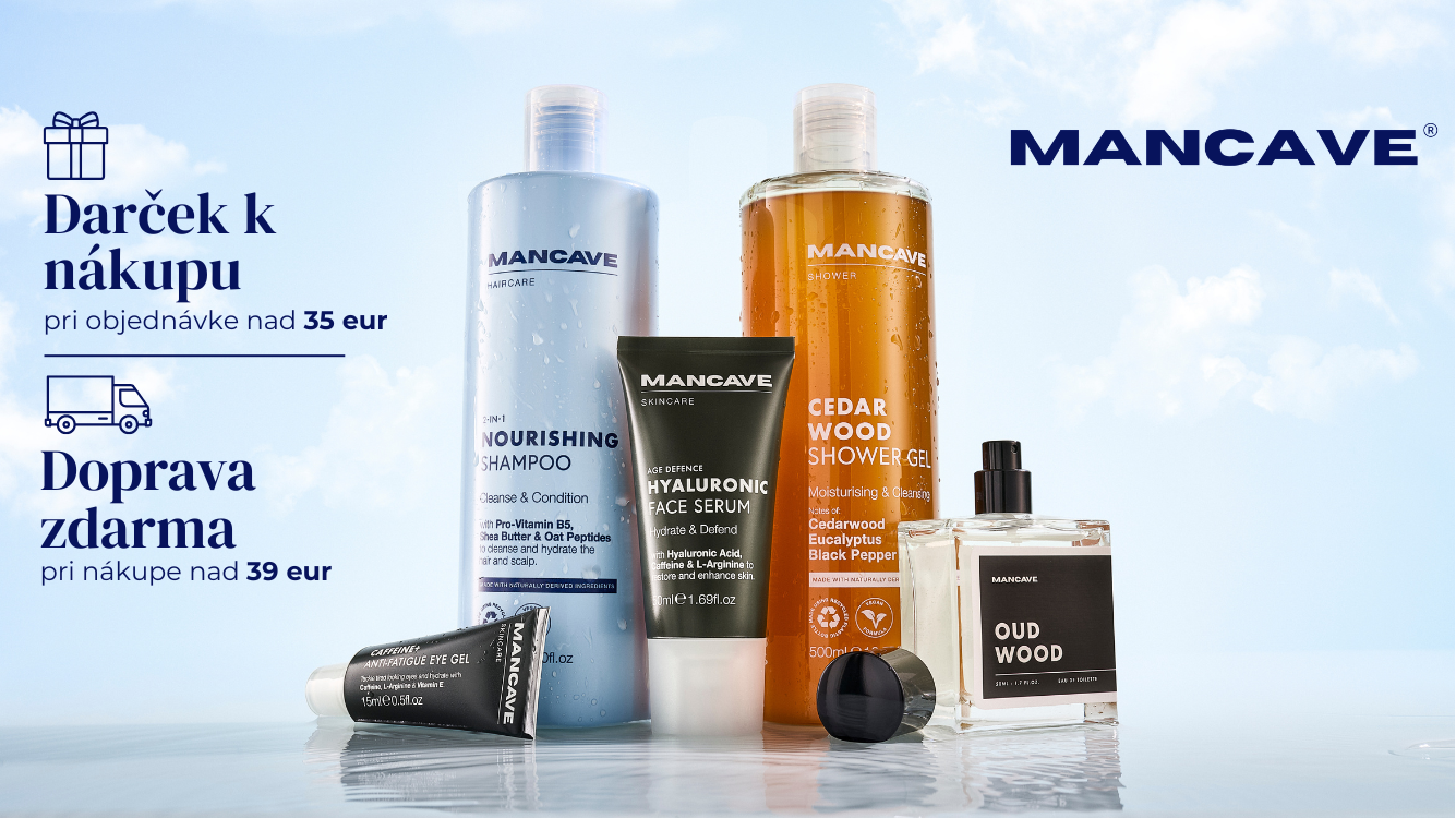 Produkty MANCAVE + informávie o doprave a platbe