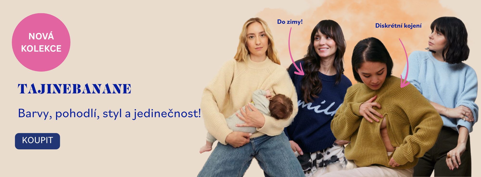 kojici svetry pro maminky do zimy