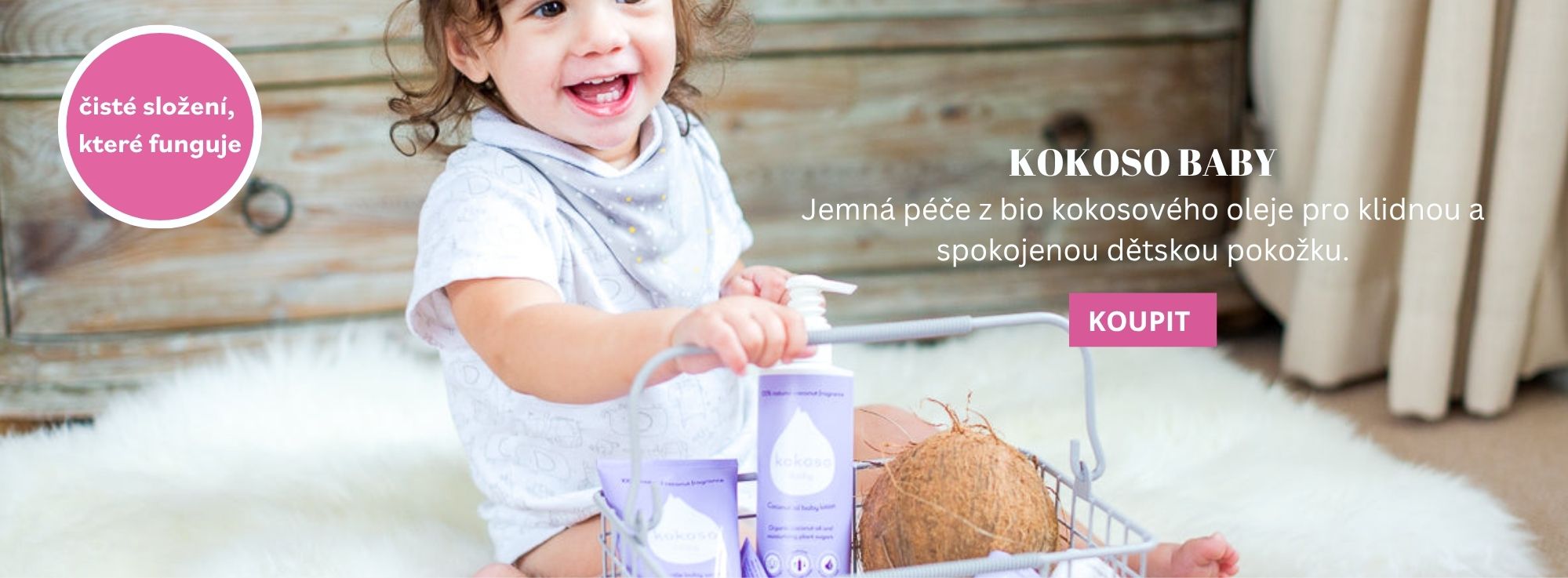 jemná, přírodní a čistá péče pro děti