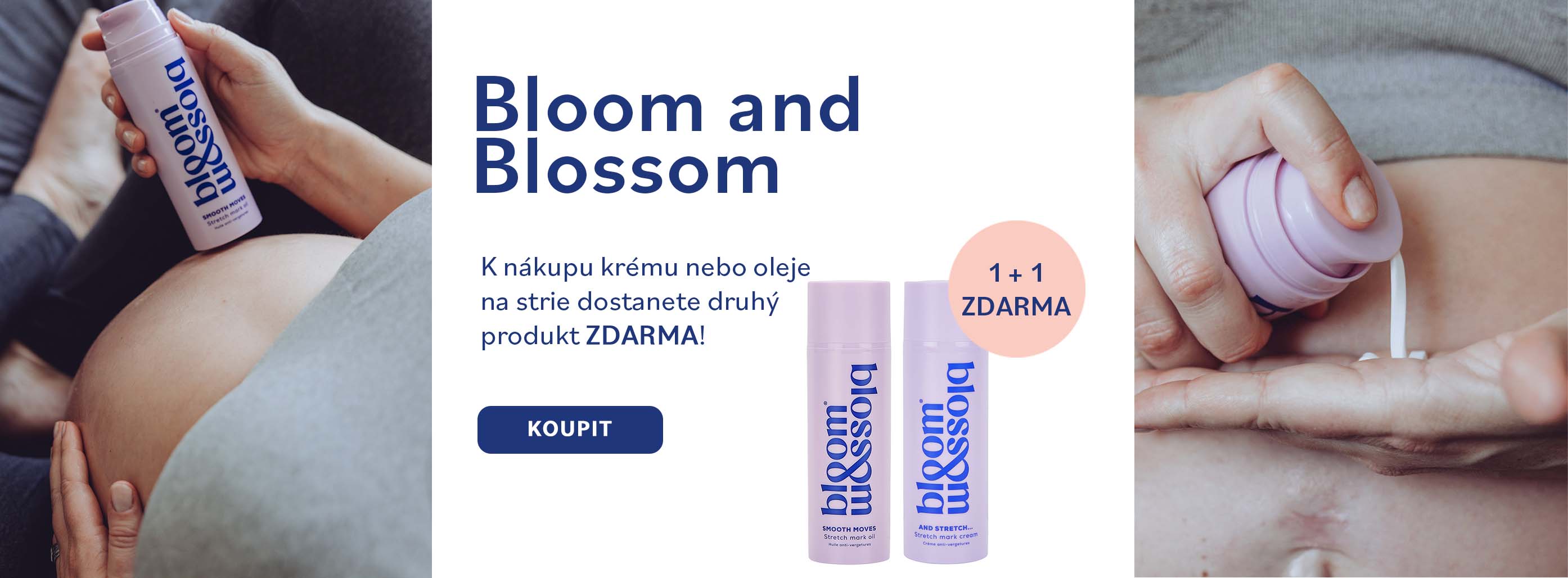 K nákupu oleje nebo krému na strie druhý produkt zdarma