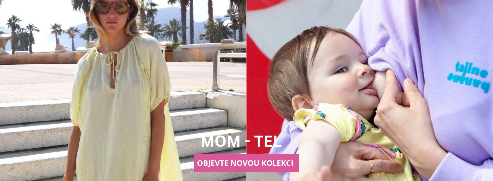 nová jarní kolekce kojícího oblečení Tajinebanane