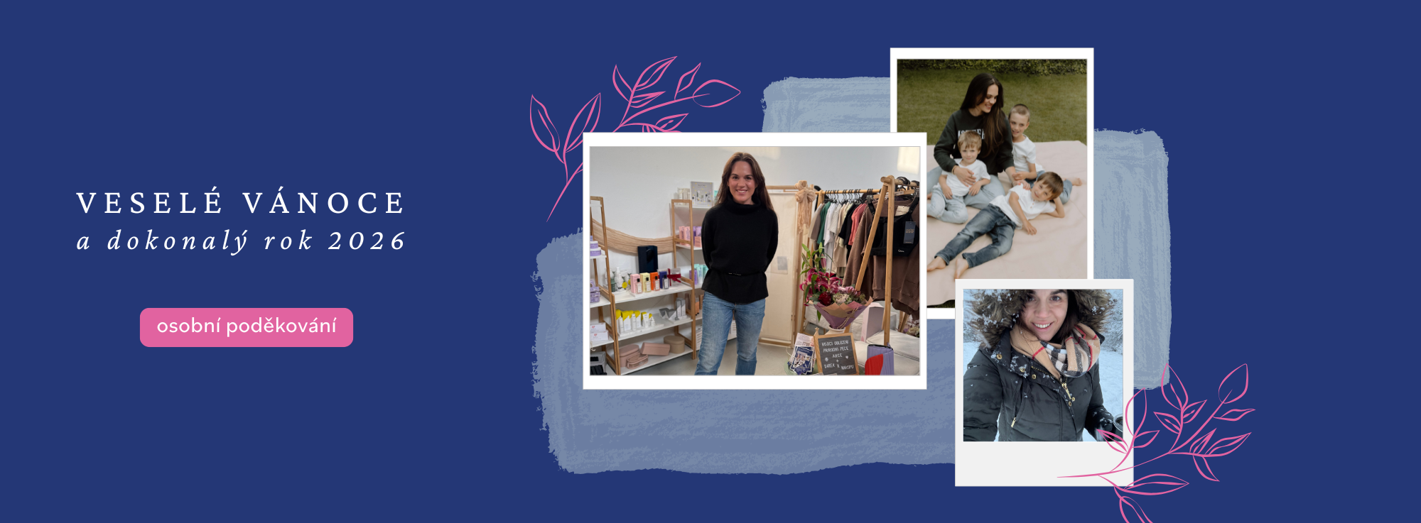 osobní poděkování a dopis