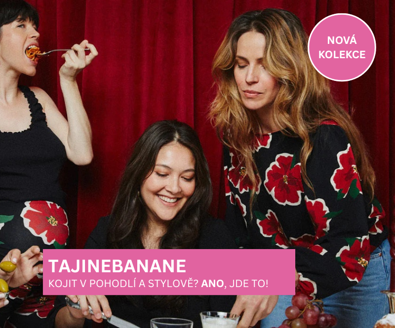 nová kolekce kojicího oblečení