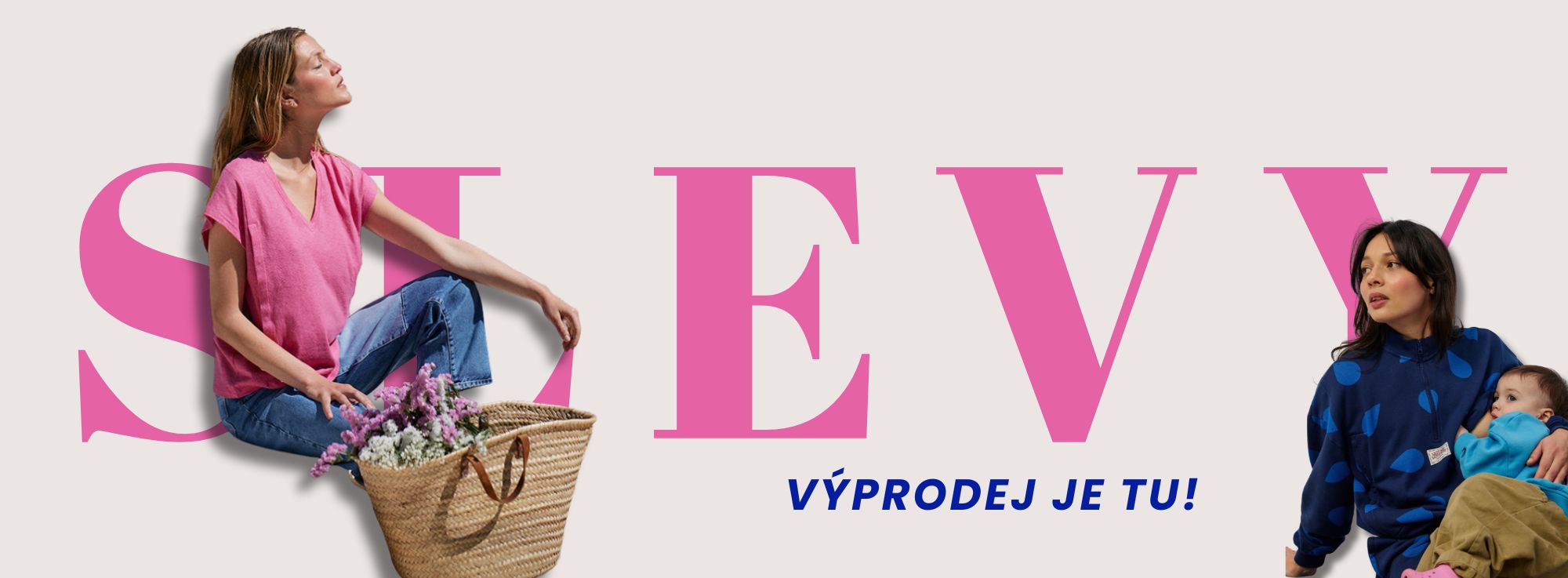 výprodej kojícího a těhotenského oblečení