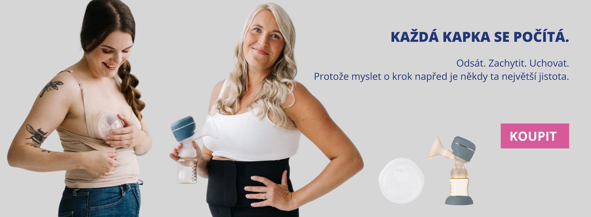 odsávání mateřského mléka s nejlepšími odsávačkami