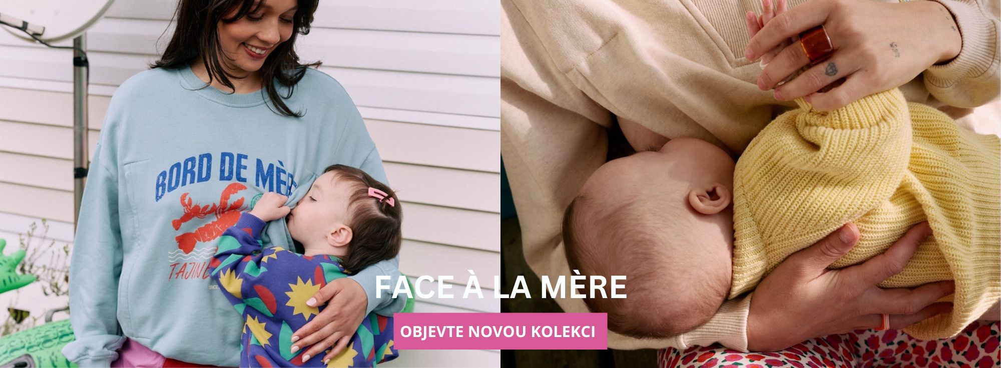 nová jarní kolekce kojícího oblečení Tajinebanane
