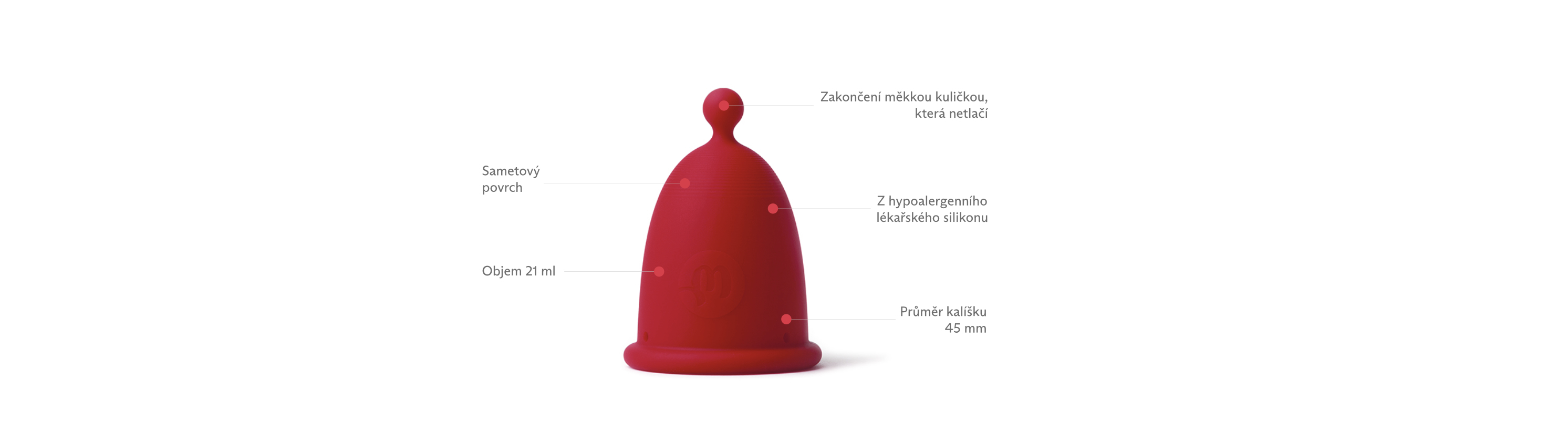 Whoop·de·doo Menstruační kalíšek Classic
