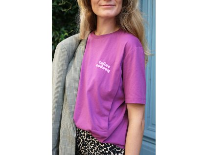 T shirt Pallaite Violet TB septembre25 Safe Place Tajinebanane 2