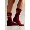 Tajinebanane Ponožky Bordeaux MOM