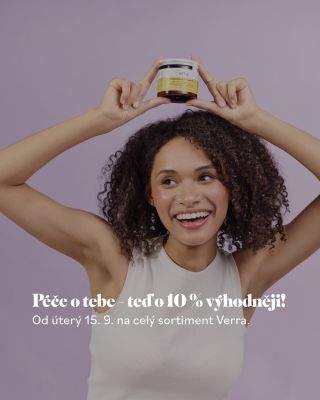 Péče o sebe by neměla být na posledním místě. 🤍 A protože víme, jak moc milujete produkty od Verra, máme pro vás skvělou...