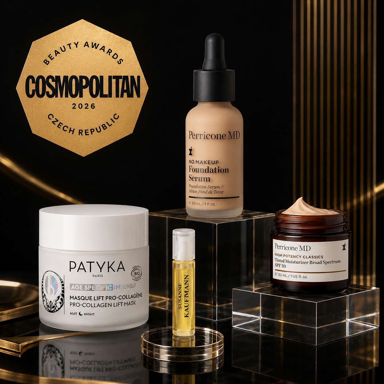 Produkty, které se umístily v Cosmopolitan Beauty Awards 2026