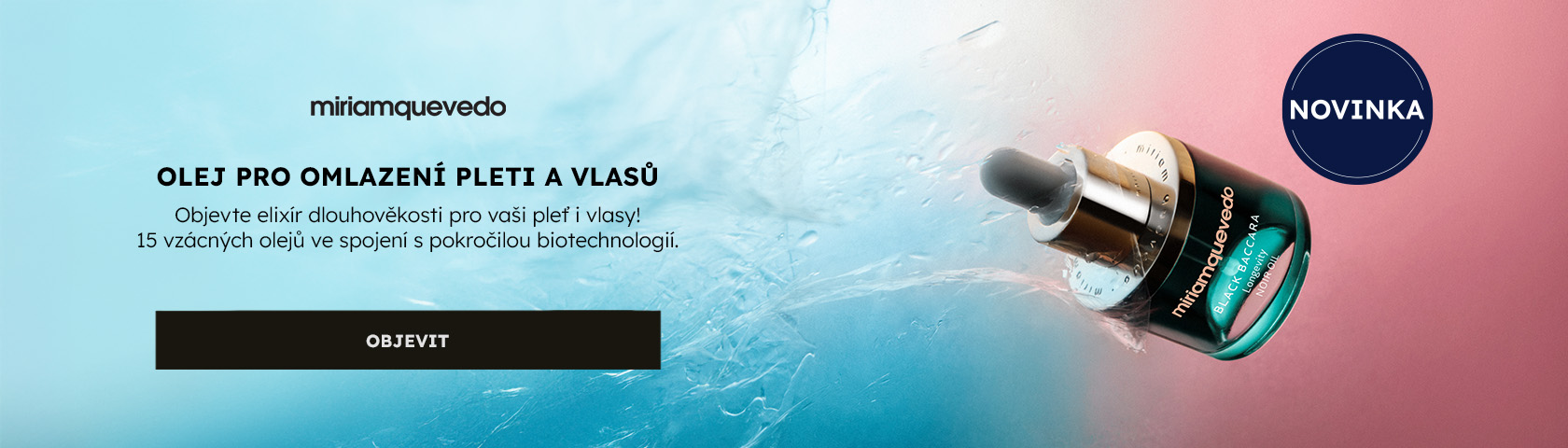 Olej pro omlazení pleti a vlasů