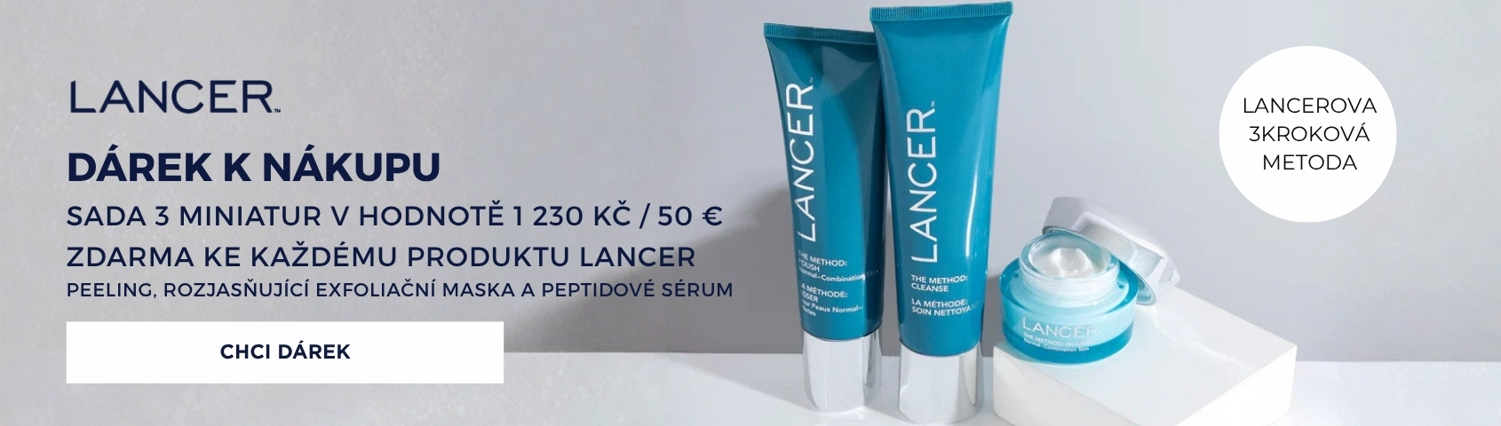 Skincare Lancer s dárky