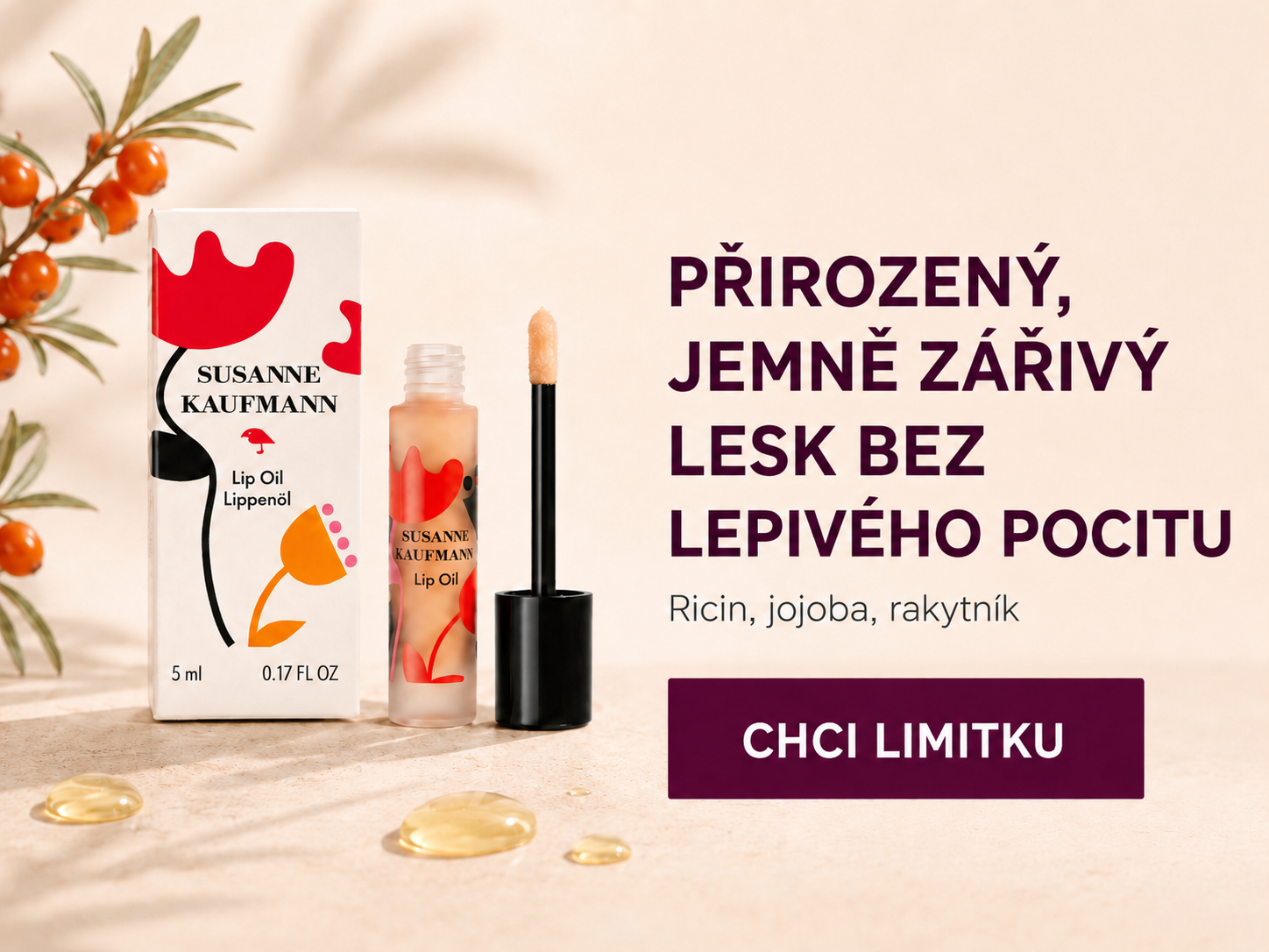 Patyka nový lip oil