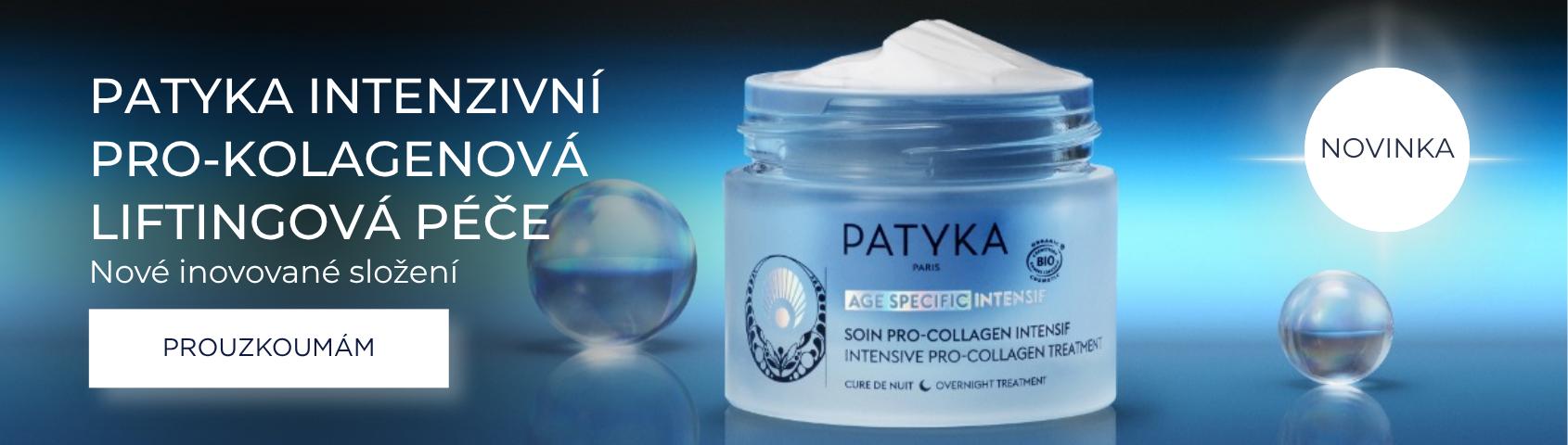 Nová pleťová maska na lifting Patyka