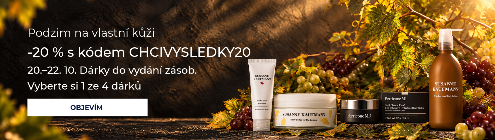 Akce říjen -20 % a dárky