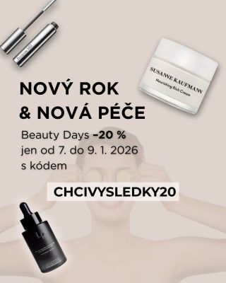 Dopřejte své pleti tu nejlepší péči i v novém roce. V rámci Beauty Days nyní pořídíte produkty v akci −20 %. 🤍...
