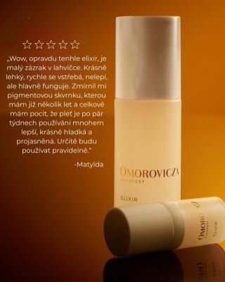 Silné výsledky, které uvidíte i pocítíte. Omorovicza Vitalizační termální elixír je klinicky ověřený - snižuje zarudnutí...