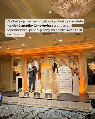 Ve čtvrtek jsme měli tu čest setkat se se zakladatelem ikonické značky Omorovicza a znovu si připomenout příběh, který...