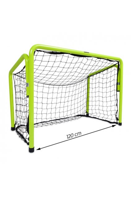 salming campus 1200 goal cage fluo green